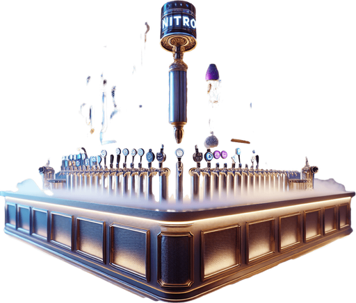 Nitro bar no background
