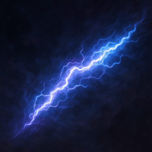 magic bolt traveling in air