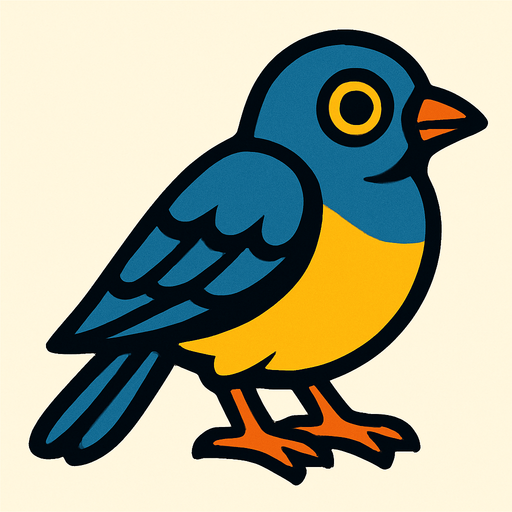 make a bird.
In-Game asset.  High contrast.  No shadows