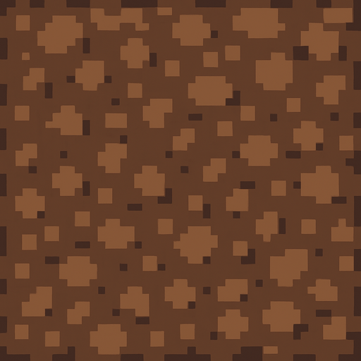 Soil 2d pixilated topdown.
In-Game asset.  2d.  High contrast.  No shadows
