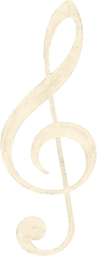 White Clef de sol
