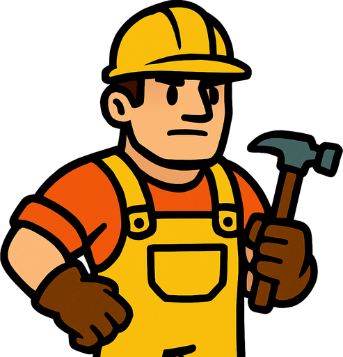 Worker.
In-Game asset.  2d.  High contrast.  No shadows