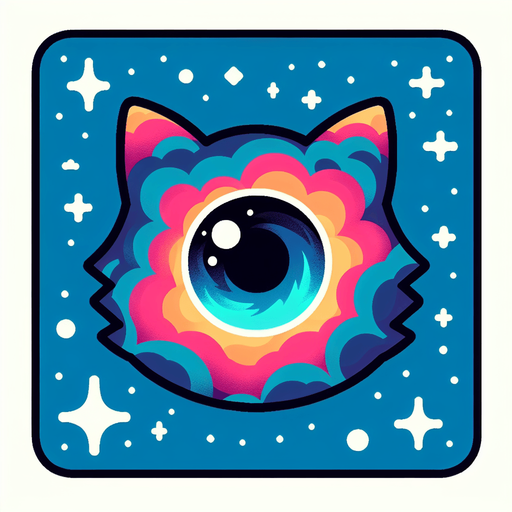 cat eye nebula, cartoon style.
Single Game Texture. In-Game asset. 2d. Blank background. High contrast. No shadows.