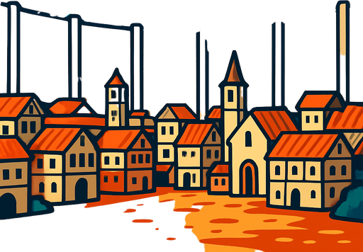 attack on titan world game background.
In-Game asset.  2d.  High contrast.  No shadows