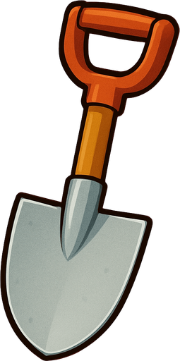 Shovel de plantas vs zombies.
In-Game asset.  2d.  No shadows
