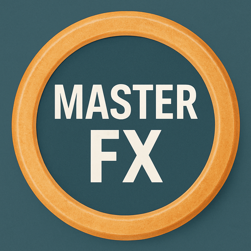 Add white text in this button: MASTER in top line, FX is is under line. No need other change