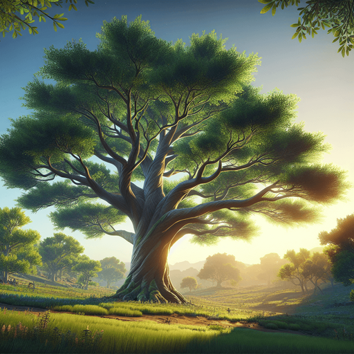 a tree.
video game style