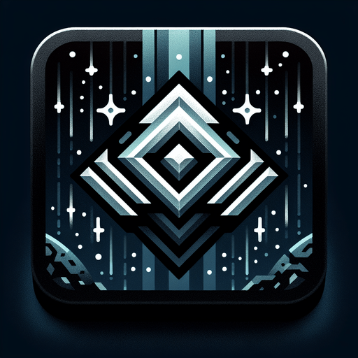 A square app store icon with rounded edges, designed for a Galaxian-inspired game. The icon features the classic shape of a Galaxian enemy in the center, rendered with clean, sharp lines and a subtle glow around its edges. The background is a gradient of deep space blue to black, with faint stars scattered throughout, evoking the feel of a cosmic battlefield. The design is sleek and minimal, balancing nostalgia with a modern touch, making it instantly recognizable and visually appealing.
Single Game Texture. In-Game asset. 2d. Blank background. High contrast. No shadows.