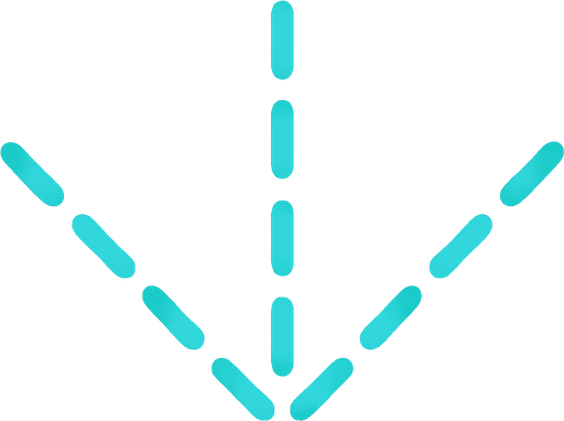 3 dot lines , aqua colour. No background. Transparent background. Blank background. No shadows. 2d. In-Game asset. flat