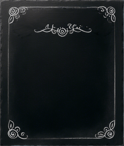 Text "ADEPT ELIXIR" handwritten in white chalk