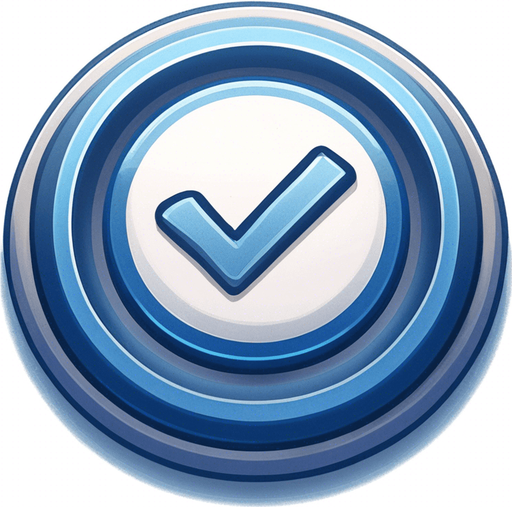 Replace the checkmark symbol with a question mark, please.