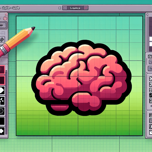 Brain. Single Game Texture. In-Game asset. 2d. Blank background. High contrast. No shadows..
Single Game Texture. In-Game asset. 2d. Blank background. High contrast. No shadows.