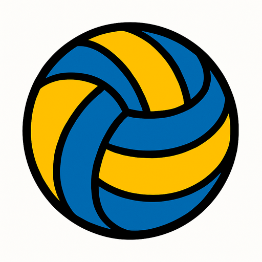 volleyball ball.
In-Game asset.  2d.  High contrast.  No shadows