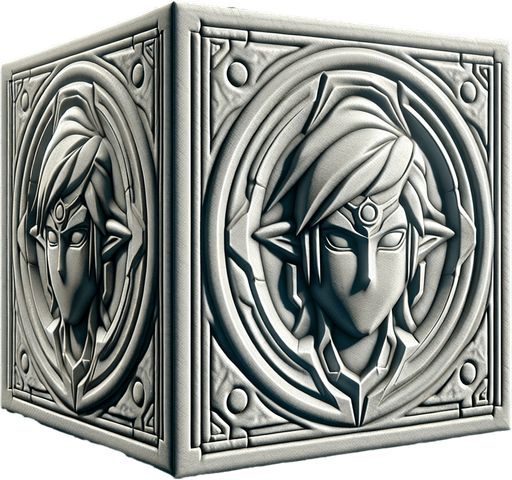 relief avatar.
Single Game Texture. In-Game asset. 2d. Blank background. High contrast. No shadows.