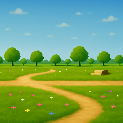 kenar görüntülerini ve gökyüzü iışıklandırmasını öyle ayarla ki bu görsel sürekli tekrar ettiğinde sınırlar belli olmasın başlangıçla bitiş aynı olsun ve şu ağaçları küçült artık