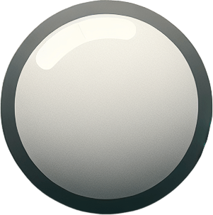 a single mat rounded empty button User interface