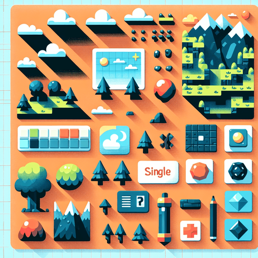 Scenario.
Single Game Texture. In-Game asset. 2d. Blank background. High contrast. No shadows.