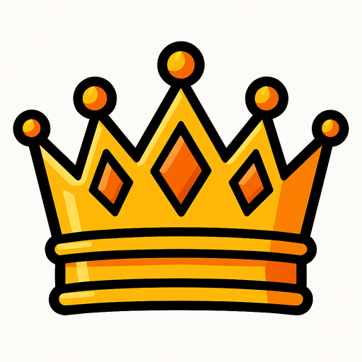 Crown.
In-Game asset.  2d.  High contrast.  No shadows