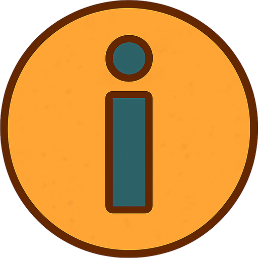 information İ. No background. Transparent background. Blank background. No shadows. 2d. In-Game asset. flat