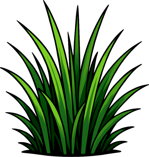 Real grass.
In-Game asset.  2d.  High contrast.  No shadows