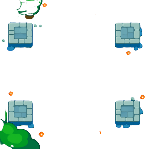 Clash royale deki gibi bir arka plan fakat su olmasın.
In-Game asset.  2d.  High contrast.  No shadows