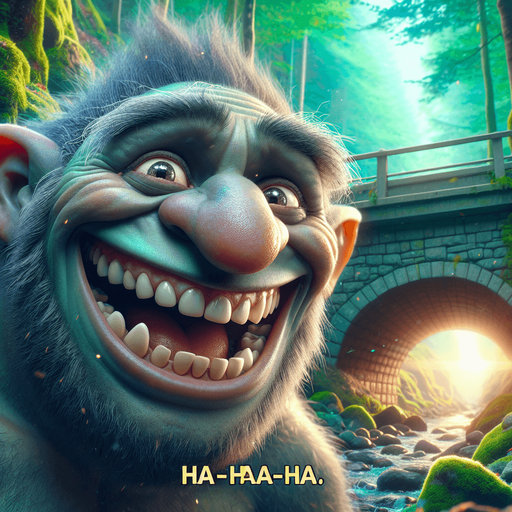 Ха-ха-ха.
Мем тролл