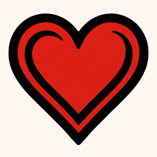 corazon.
In-Game asset.  2d.  High contrast.  No shadows