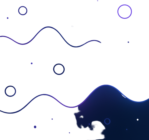 Design a seamless looping 2D abstract background for a rhythm-based game.
Color palette: dark blue, black, soft purples — with faint neon pulses.
Include soft gradients, subtle waveform lines, and floating particles or rings.
The background should feel immersive and reactive, but not distract from gameplay elements.
Style: futuristic, ambient, minimalistic digital art.
No characters or sharp objects.
Ideal for side-scrolling or freely moving 2D rhythm gameplay..
In-Game asset.  2d.  High contrast.  No shadows