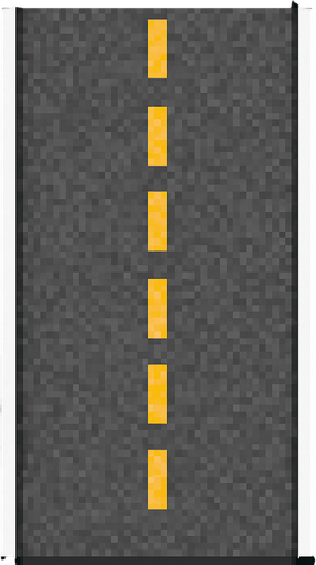 road, pixel, 2d.
In-Game asset.  2d.  High contrast.  No shadows. In-Game asset