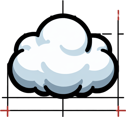 a puffy white cloud
Single Game Texture. In-Game asset. 2d. Blank background. High contrast. No shadows.