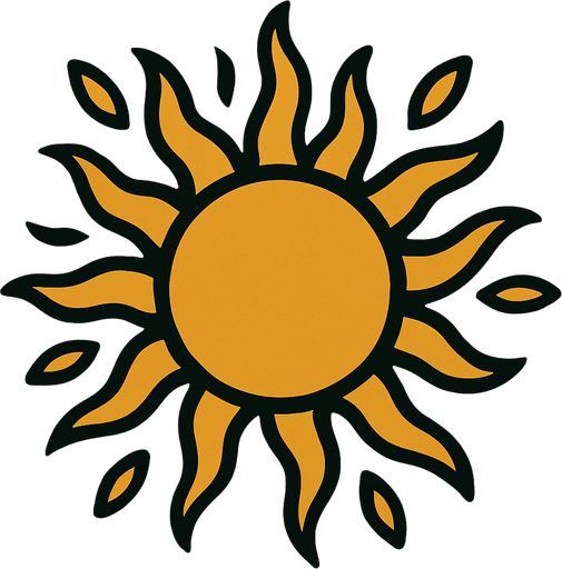 The sun