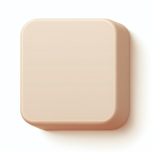 Rectangle aux coins arrondis totalement beige, totalement lisse et uniforme. Sans bords. Aucune Bordure. pas de rebords. Bords abrupts.