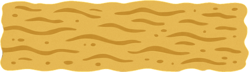 sand like a flat road.
In-Game asset.  2d.  High contrast.  No shadows