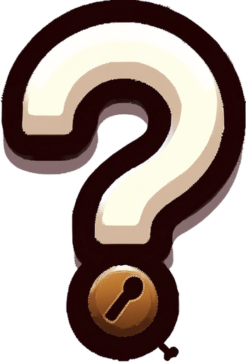 Remove the random stuff below the question mark