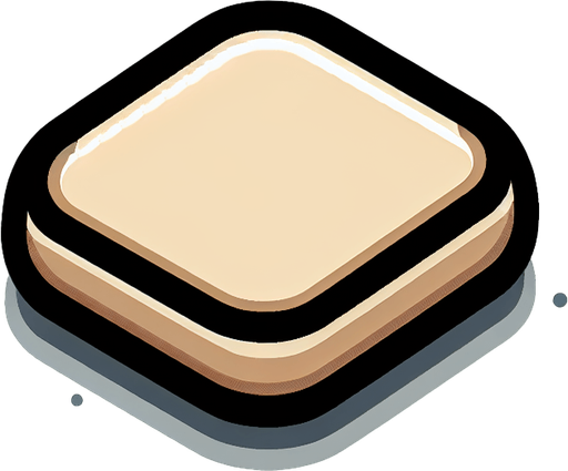 simple beige rectengular button vector drawing black outline.
Single Game Texture. In-Game asset. 2d.blank background . High contrast. No shadows.