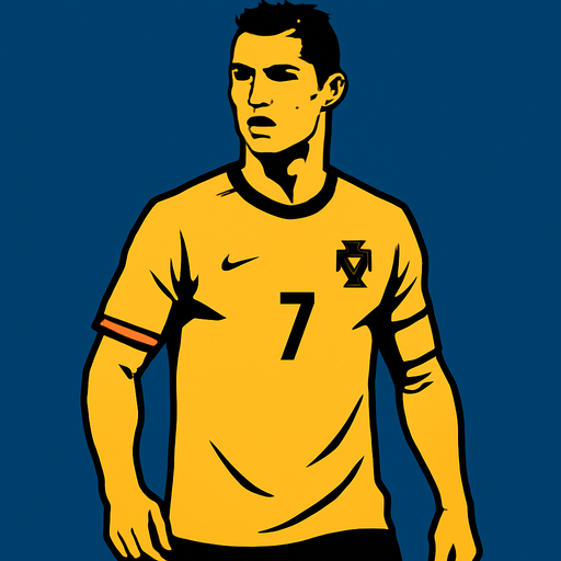 cr7.
In-Game asset.  2d.  High contrast.  No shadows