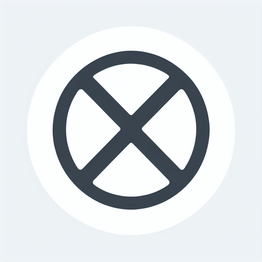 grey cancel icon.
UI