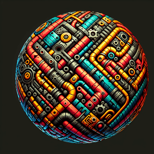 Sewer.
Single Game Texture.  In-Game asset.  Blank background.  High contrast.  No shadows