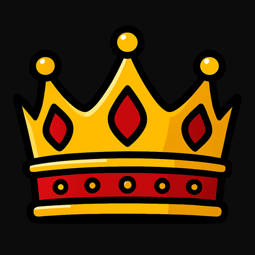 Crown.
In-Game asset.  2d.  High contrast.  No shadows
