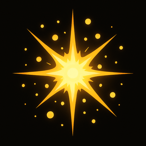 Particula de luz.
In-Game asset.  2d.  High contrast.  No shadows