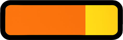 square bar.
In-Game asset.  2d.  High contrast.  No shadows