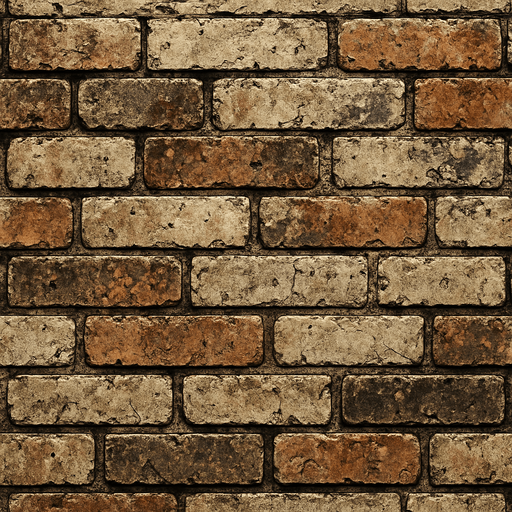 Gercekci duvar.
In-Game asset.  2d.  High contrast.  No shadows