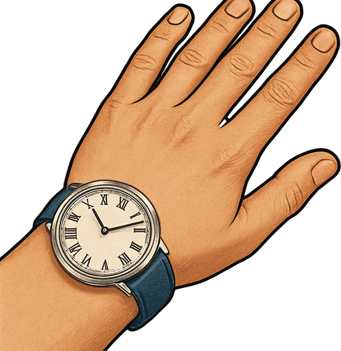 quiero el reloj mas detallado y en un etilo mas realista