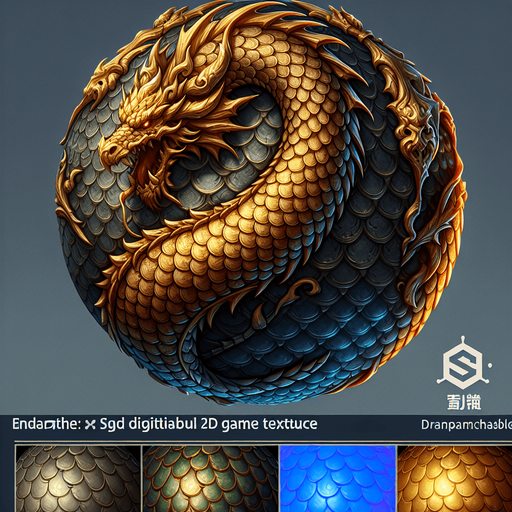 Esfera del dragon.
Single Game Texture.  In-Game asset.  2d.  Blank background.  High contrast.  No shadows