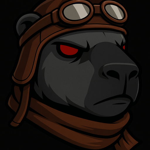 Ponle un gorro de piloto cafe  y una bufanda cafe. Simulando que es un piloto