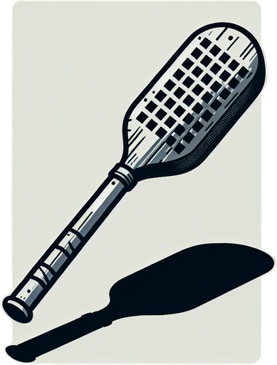 Paddle only one.
Single Game Texture.  In-Game asset.  2d.  Blank background.  High contrast.  No shadows