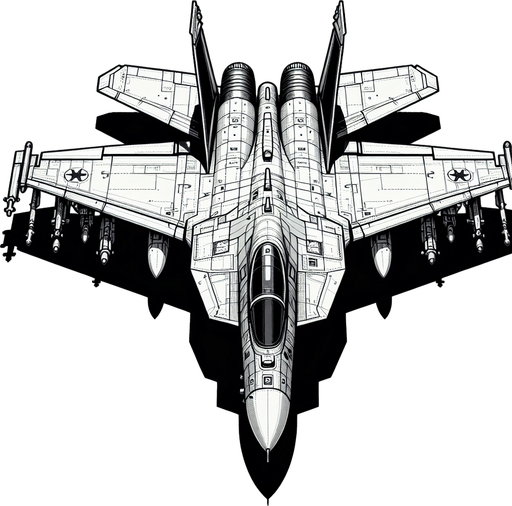 make a fighter jet.
Single Game Texture. In-Game asset. 2d. Blank background. High contrast. No shadows.