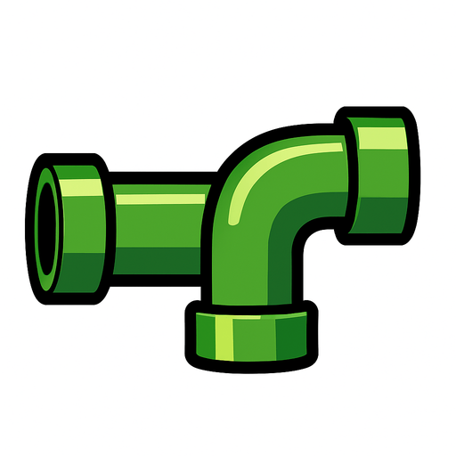 Pipe.
In-Game asset.  2d.  High contrast.  No shadows