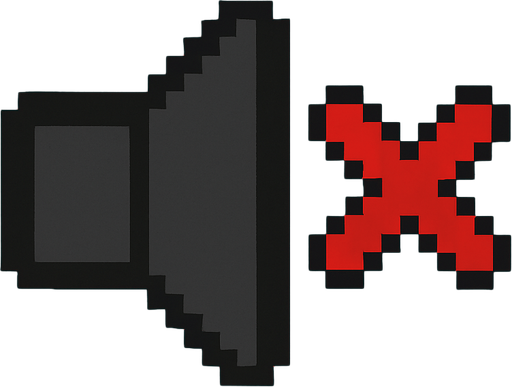 Make audio's lines dark black, audio color dark gray. Make x's lines black and inside color red.