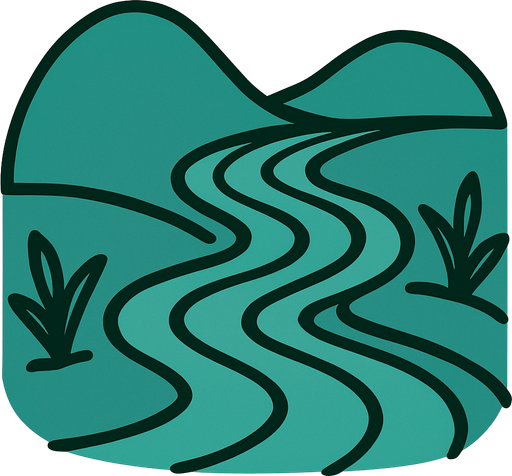A river